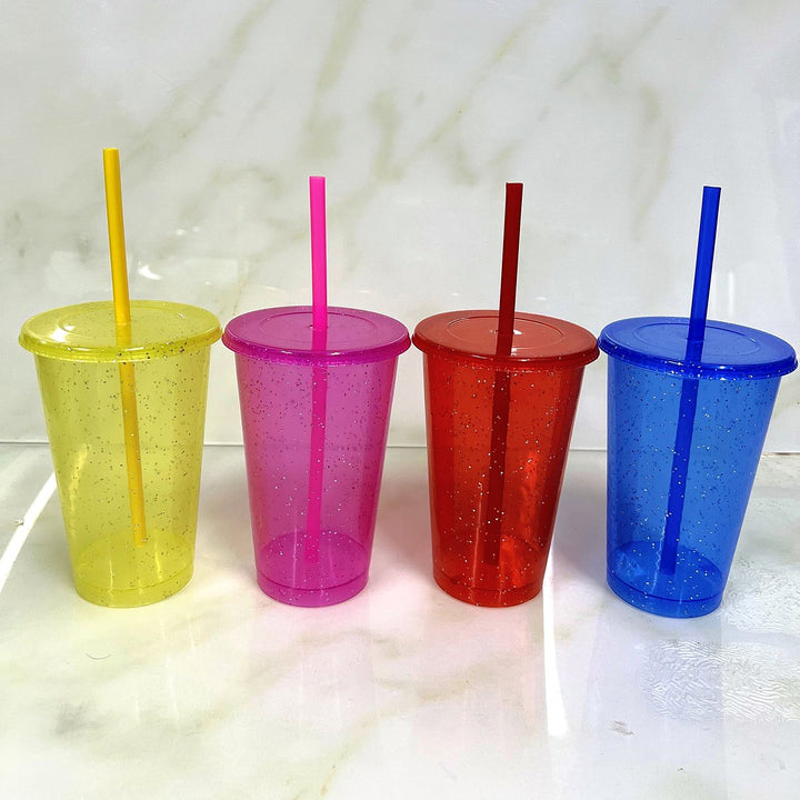 Vasos con popote