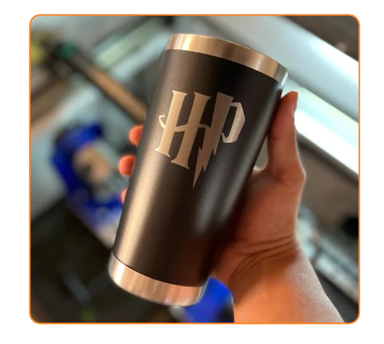 Termos personalizados con grabado laser