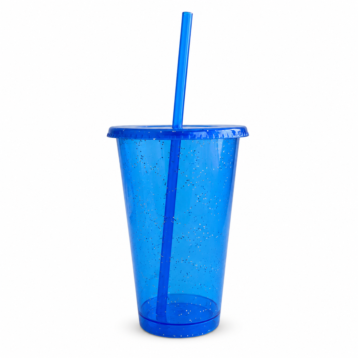 Vaso con popote 16 oz glitter para fiesta – Kupp