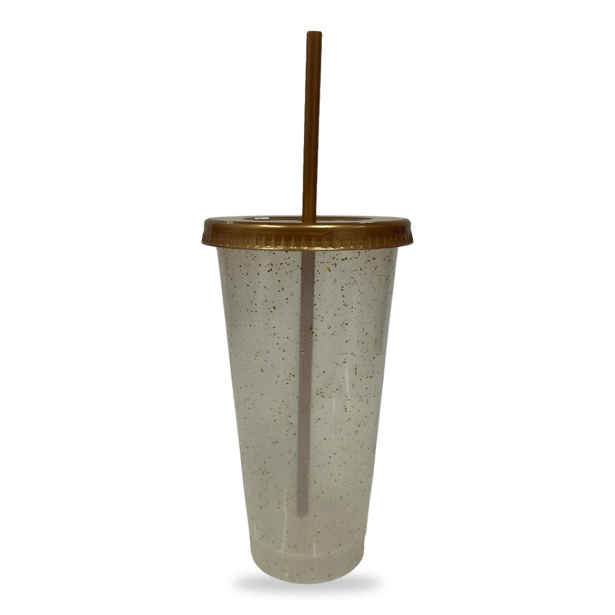 Vaso Glitter con Tapa y Popote 24 oz – Diamantina para Fiesta